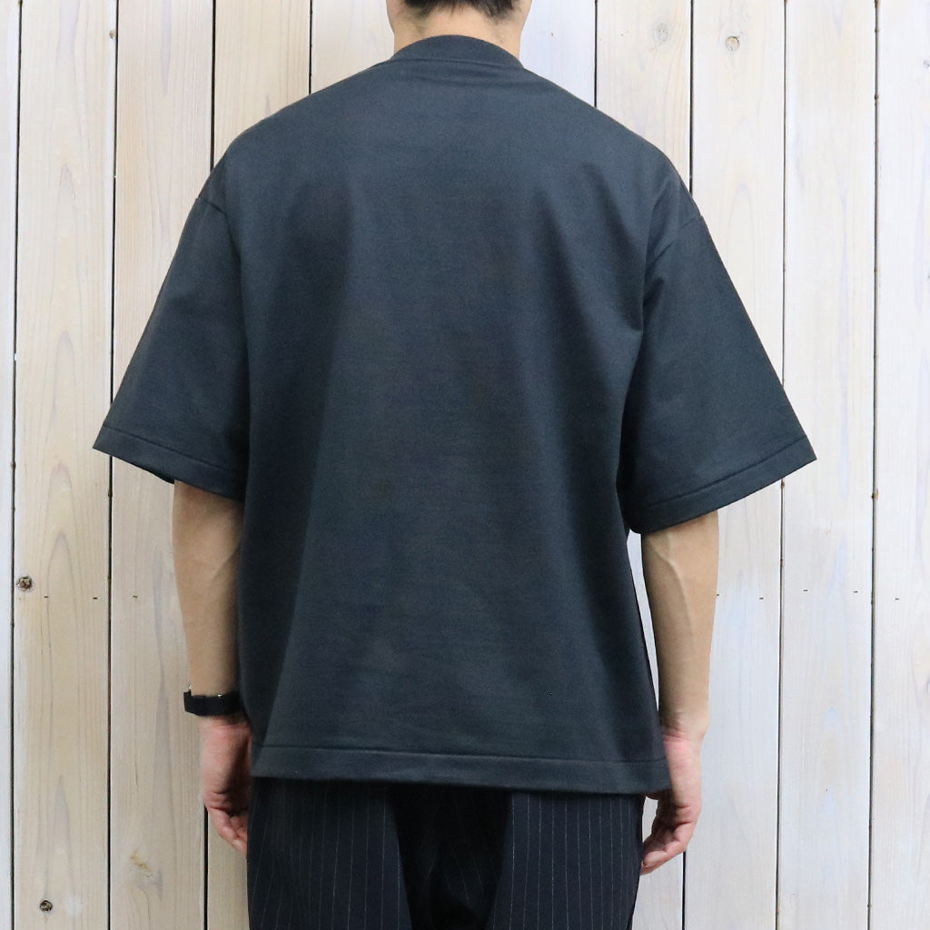 Kaptain Sunshine『Suvin Supima Tube Halfsleeve Tee Heavy』(INK BLACK)