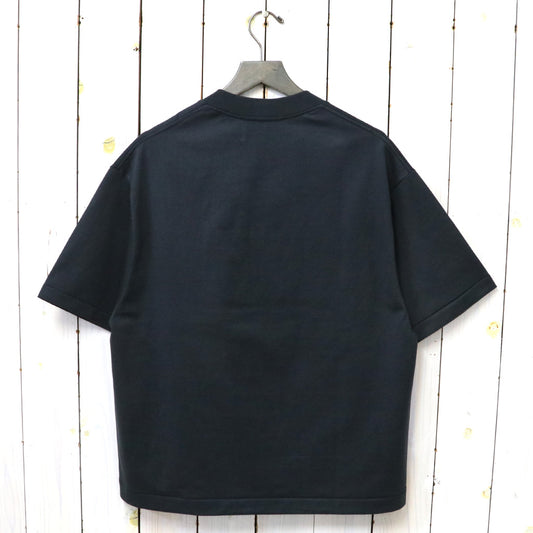 Kaptain Sunshine『Suvin Supima Tube Halfsleeve Tee Heavy』(INK BLACK)