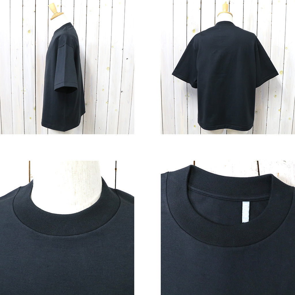 Kaptain Suvin Supima Tube HalfSleeve Tee Heavy (Black Black) (cópia)