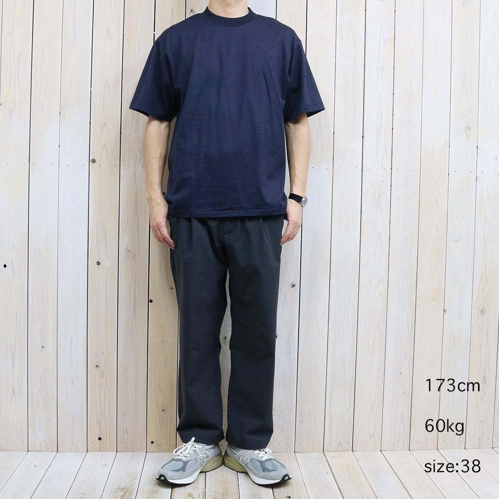 Kaptain Sunshine『Suvin Supima Tube Tee Light』(NAVY)