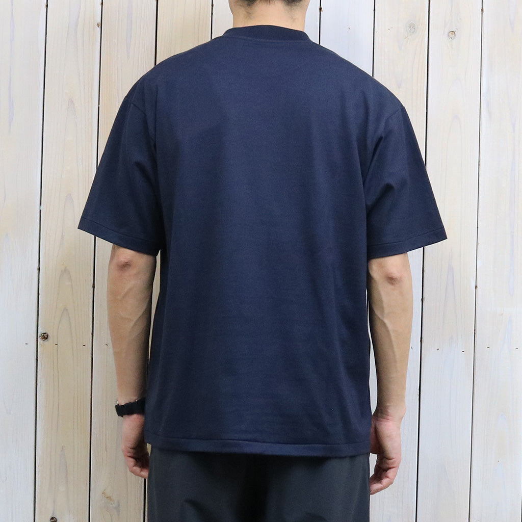 Kaptain Sunshine『Suvin Supima Tube Tee Light』(NAVY)