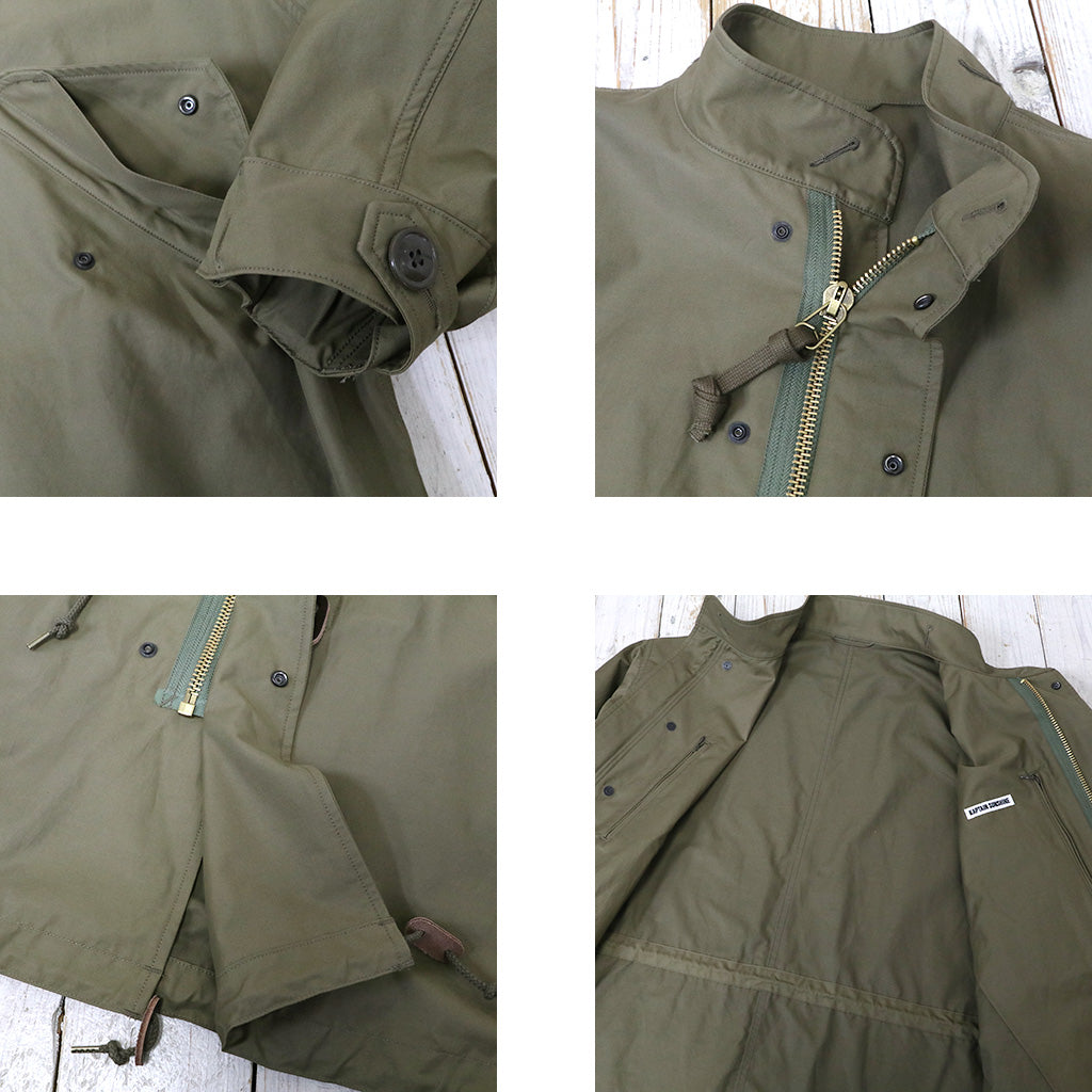 Kaptain Sunshine『Short 65 Coat』(Olive) – Reggieshop