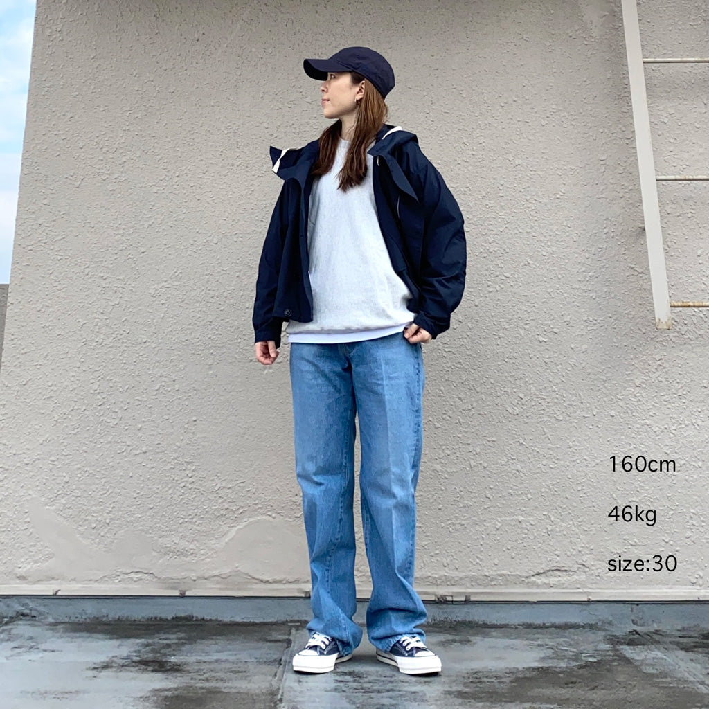 Kaptain Sunshine『Skate Shoecut Denim Pants』(INDIGO VINTAGE WASH) (2024SS)