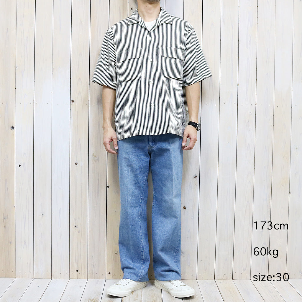 Kaptain Sunshine『Skate Shoecut Denim Pants』(INDIGO VINTAGE WASH) (2024SS)