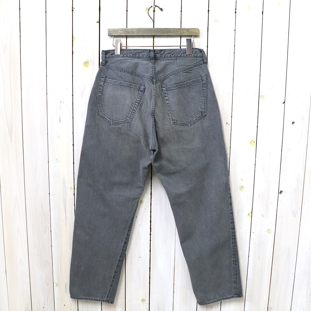Kaptain Sunshine『5P Zipper Front Denim Pants』(BLACK VINTAGE WASH)