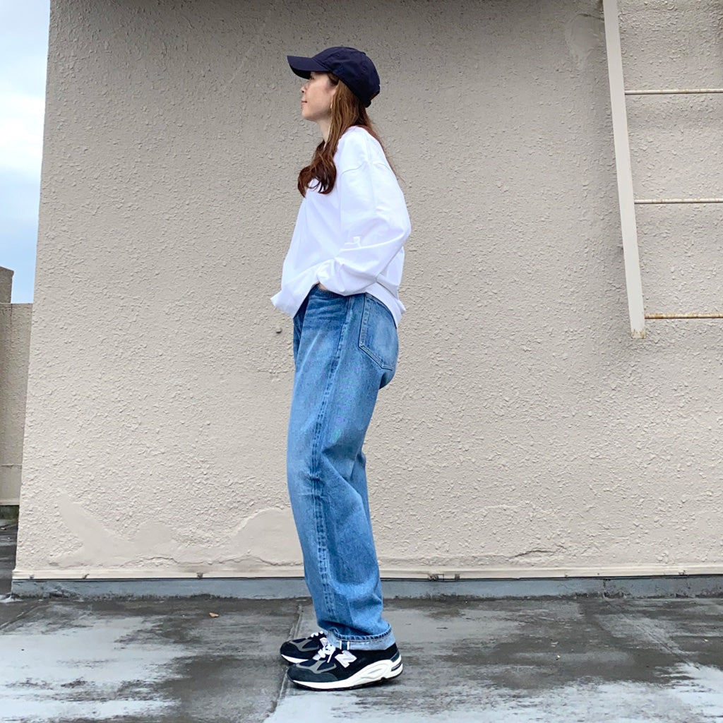 Kaptain Sunshine『5P Zipper Front Denim Pants』(INDIGO VINTAGE WASH)