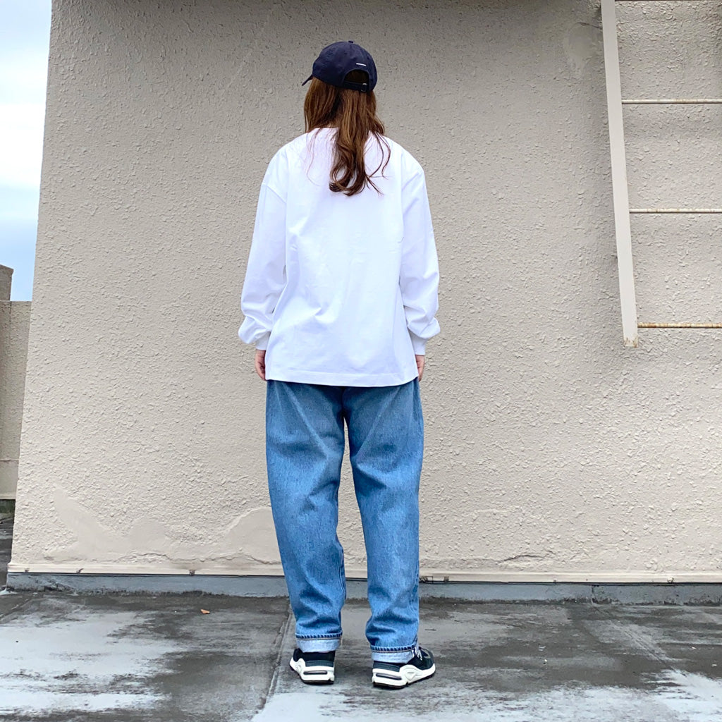 Kaptain Sunshine『5P Zipper Front Denim Pants』(INDIGO VINTAGE WASH)