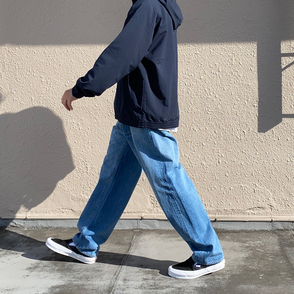 Kaptain Sunshine : 5P Zipper Front Denim Pants (INDIGO VINTAGE WASH) (2026SS)