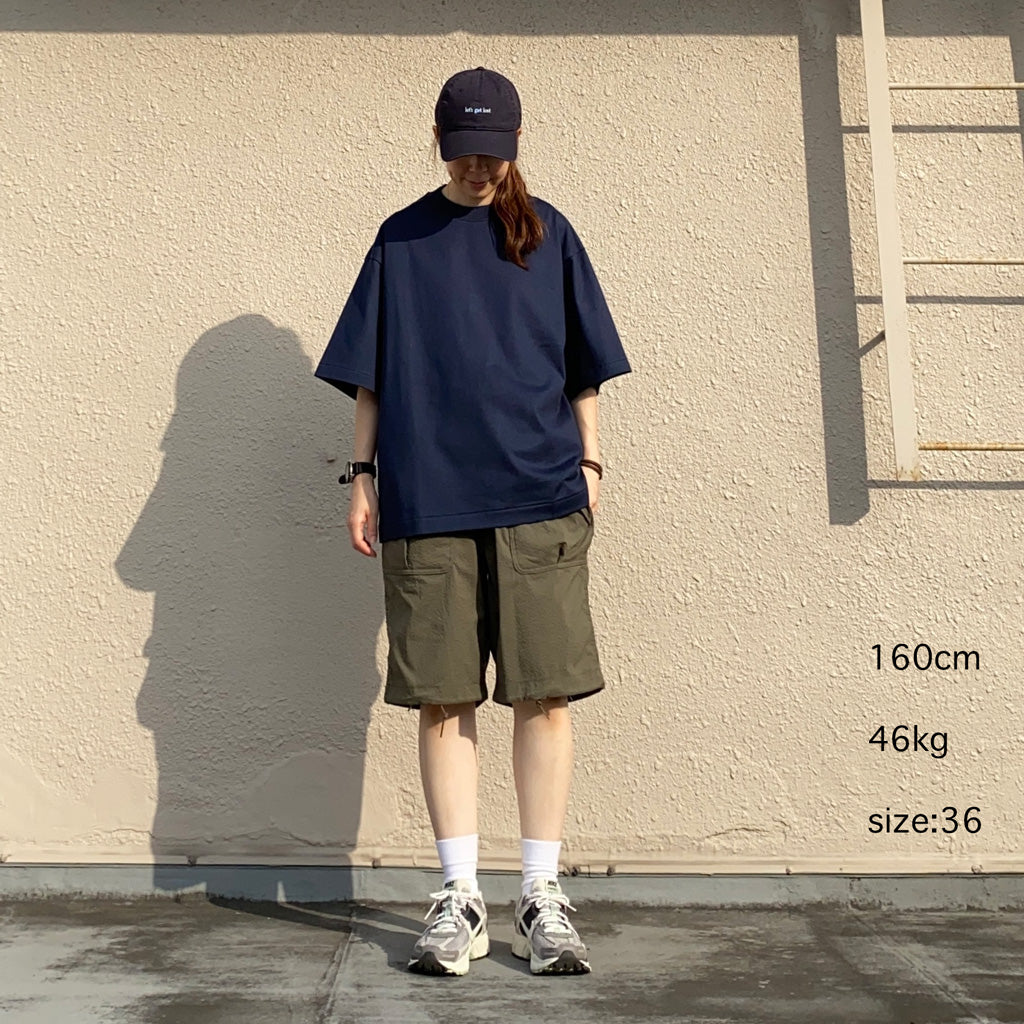 Kaptain Sunshine『Suvin Supima Tube Halfsleeve Tee Heavy』(STEEL NAVY)