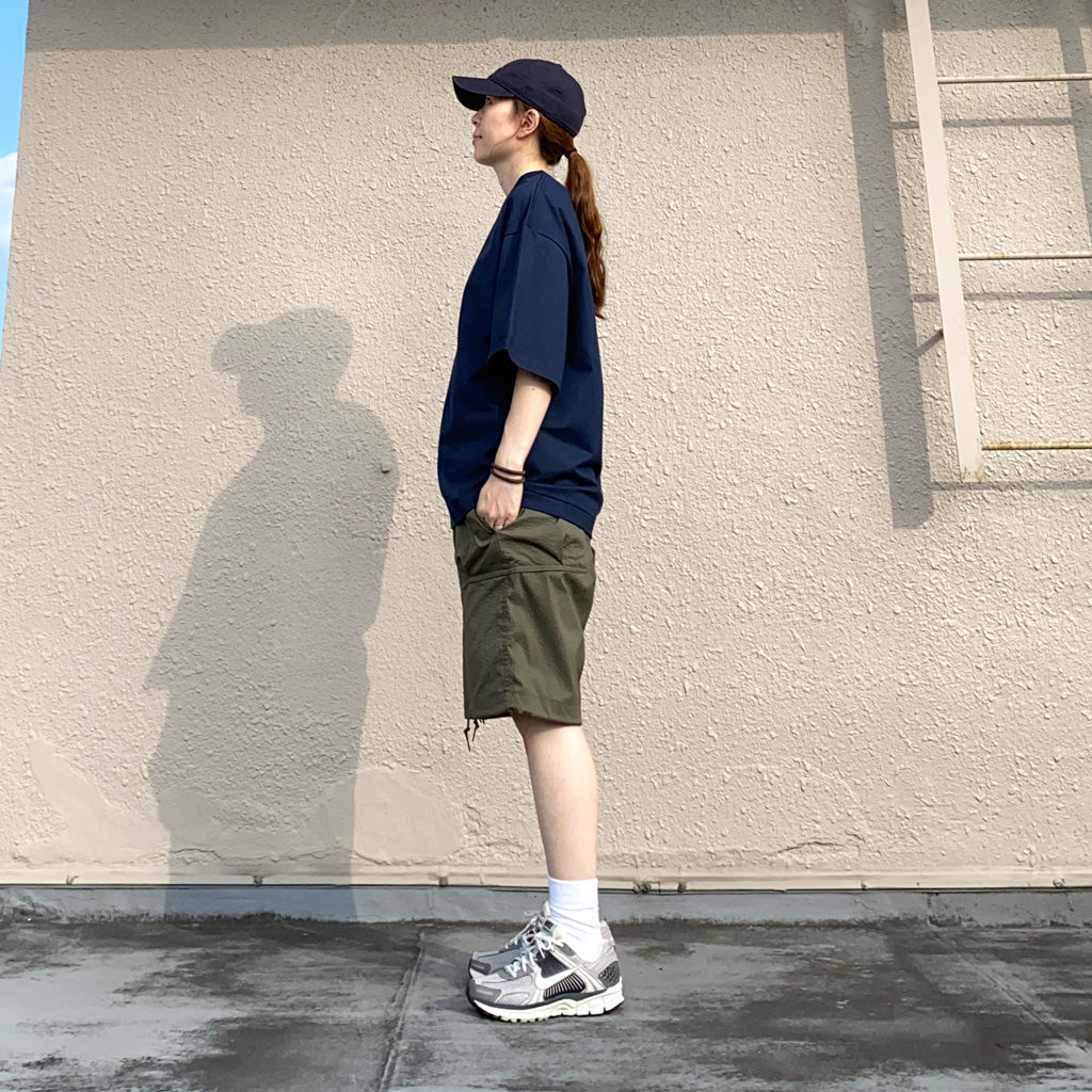 Kaptain Sunshine『Suvin Supima Tube Halfsleeve Tee Heavy』(STEEL NAVY)