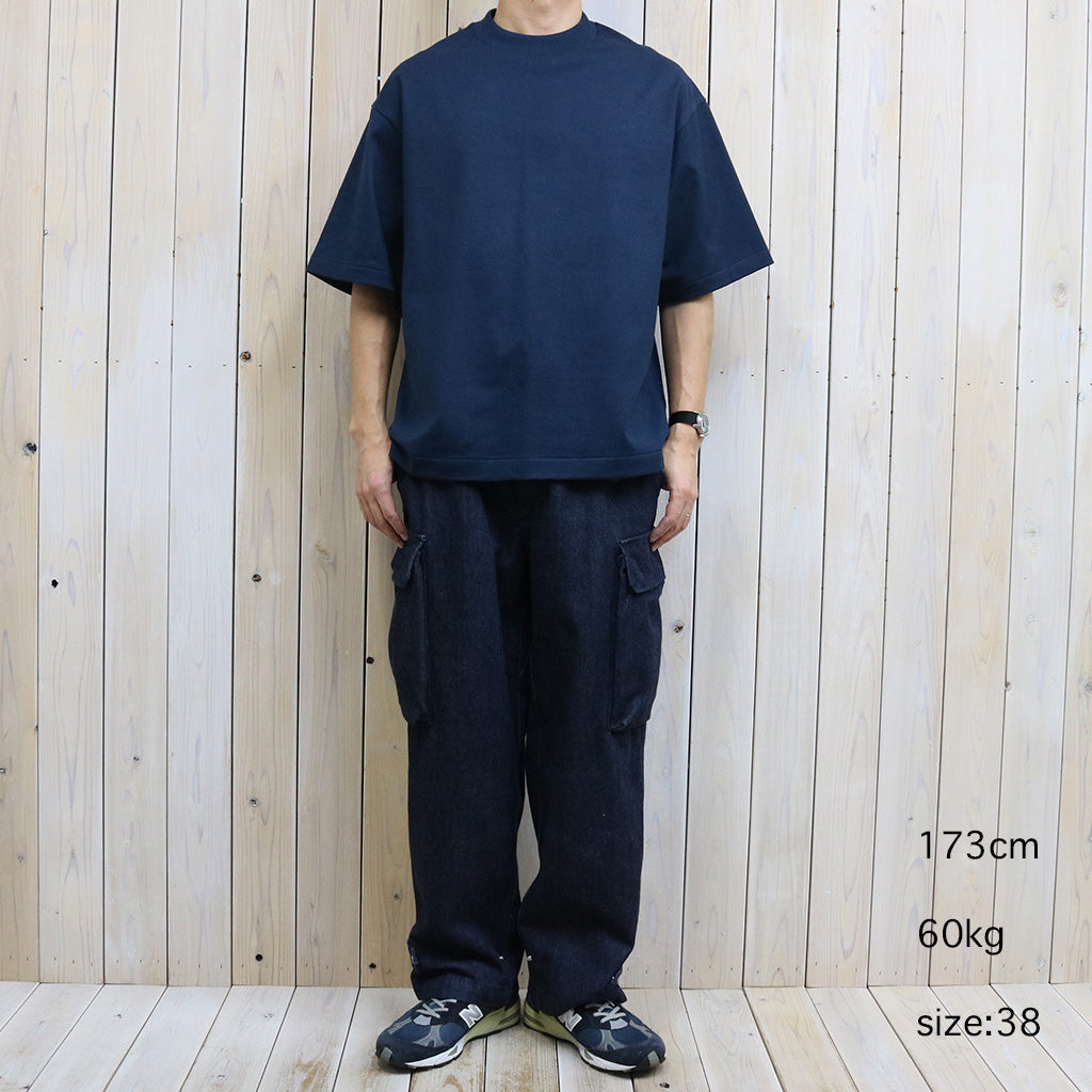 Kaptain Sunshine's Suvin Supima Tube Halfsleeve Tee Heavy (STEEL NAVY) (Copy)