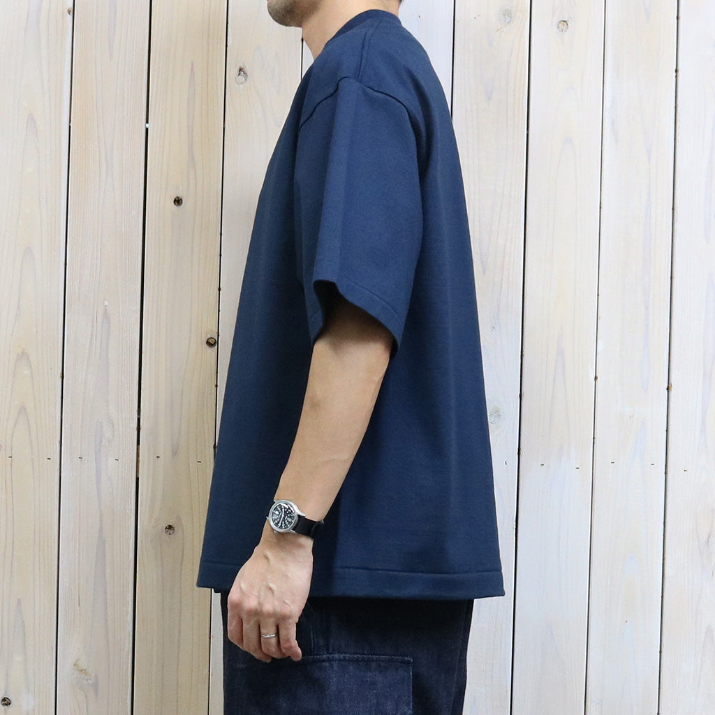 Kaptain Sunshine's Suvin Supima Tube Halfsleeve Tee Heavy (STEEL NAVY) (Copy)