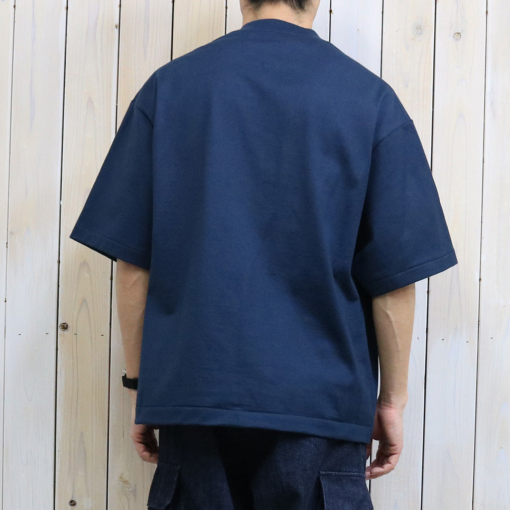 Kaptain Sunshine's Suvin Supima Tube Halfsleeve Tee Heavy (STEEL NAVY) (Copy)