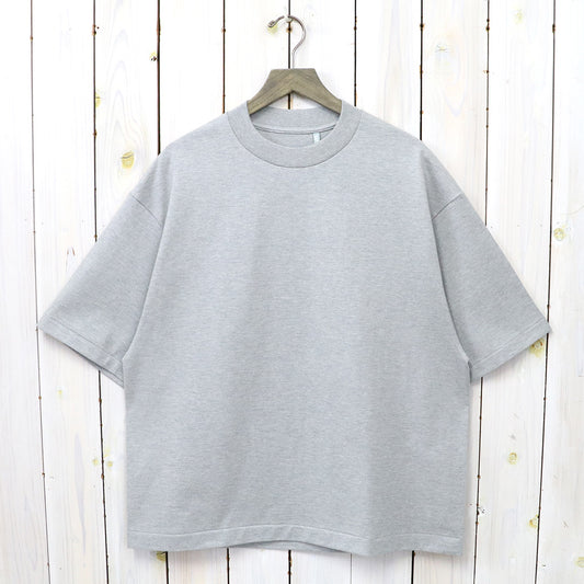 Kaptain Sunshine : Suvin Supima Tube Halfsleeve Tee Heavy (FEATHER GREY)