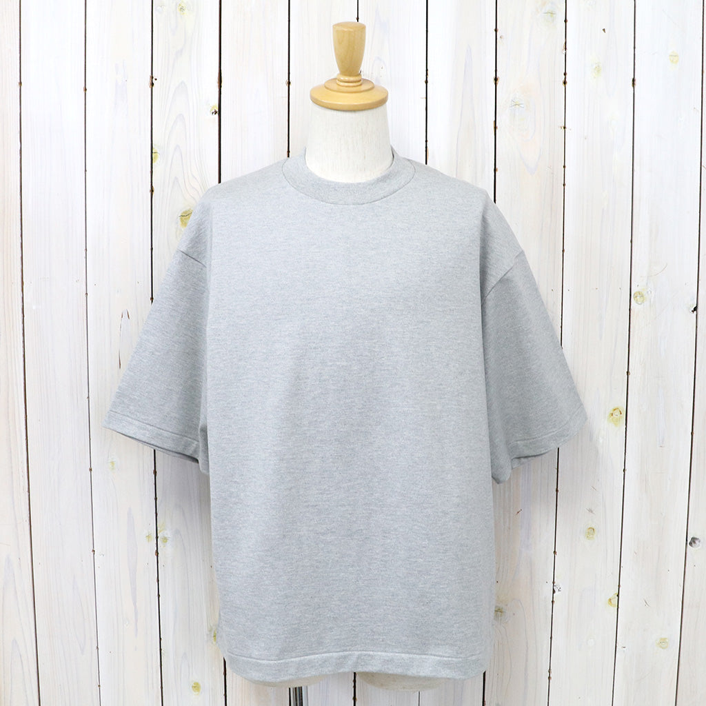 Kaptain Sunshine『Suvin Supima Tube Halfsleeve Tee Heavy』(FEATHER GREY)