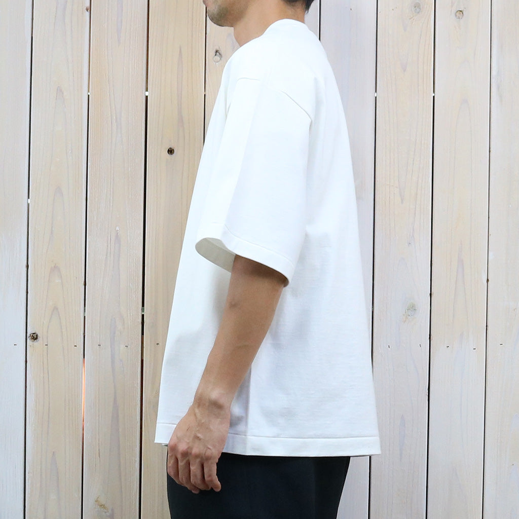 Kaptain Sunshine『Suvin Supima Tube Halfsleeve Tee Heavy』(OFF WHITE)