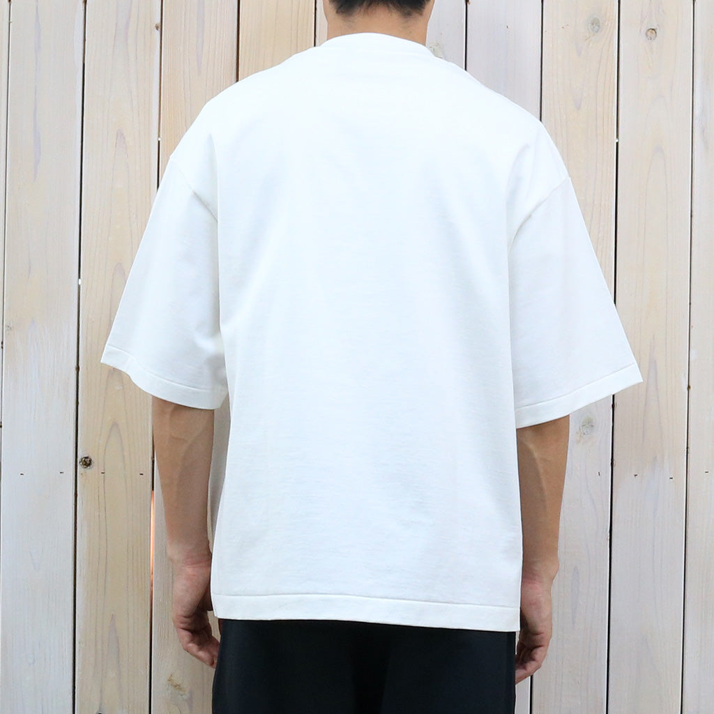 Kaptain Sunshine『Suvin Supima Tube Halfsleeve Tee Heavy』(OFF WHITE)