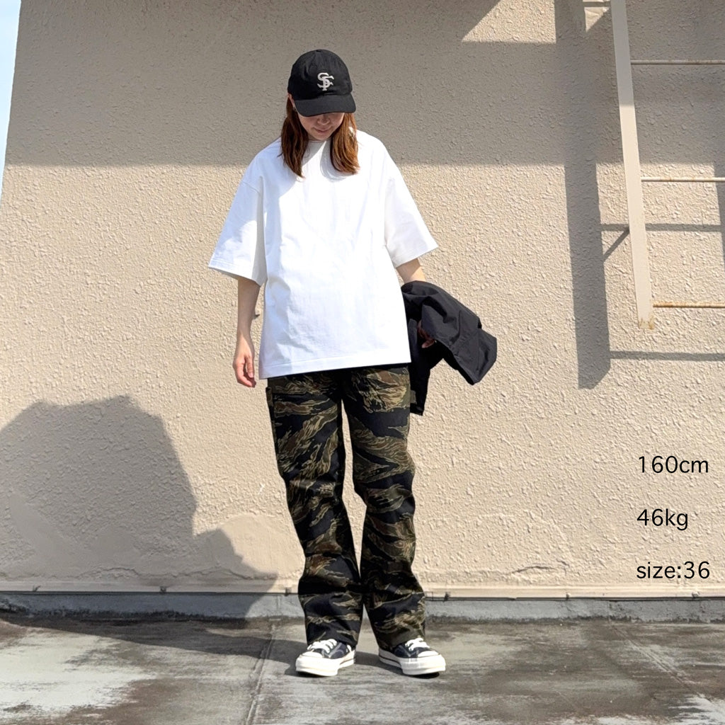 Kaptain Sunshine의 Suvin Supima Tube Halfsleeve Tee Heavy (Off White) (사본)