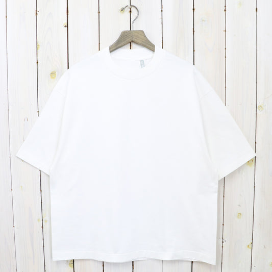 Kaptain Sunshine : Suvin Supima Tube Halfsleeve Tee Heavy (OFF WHITE)