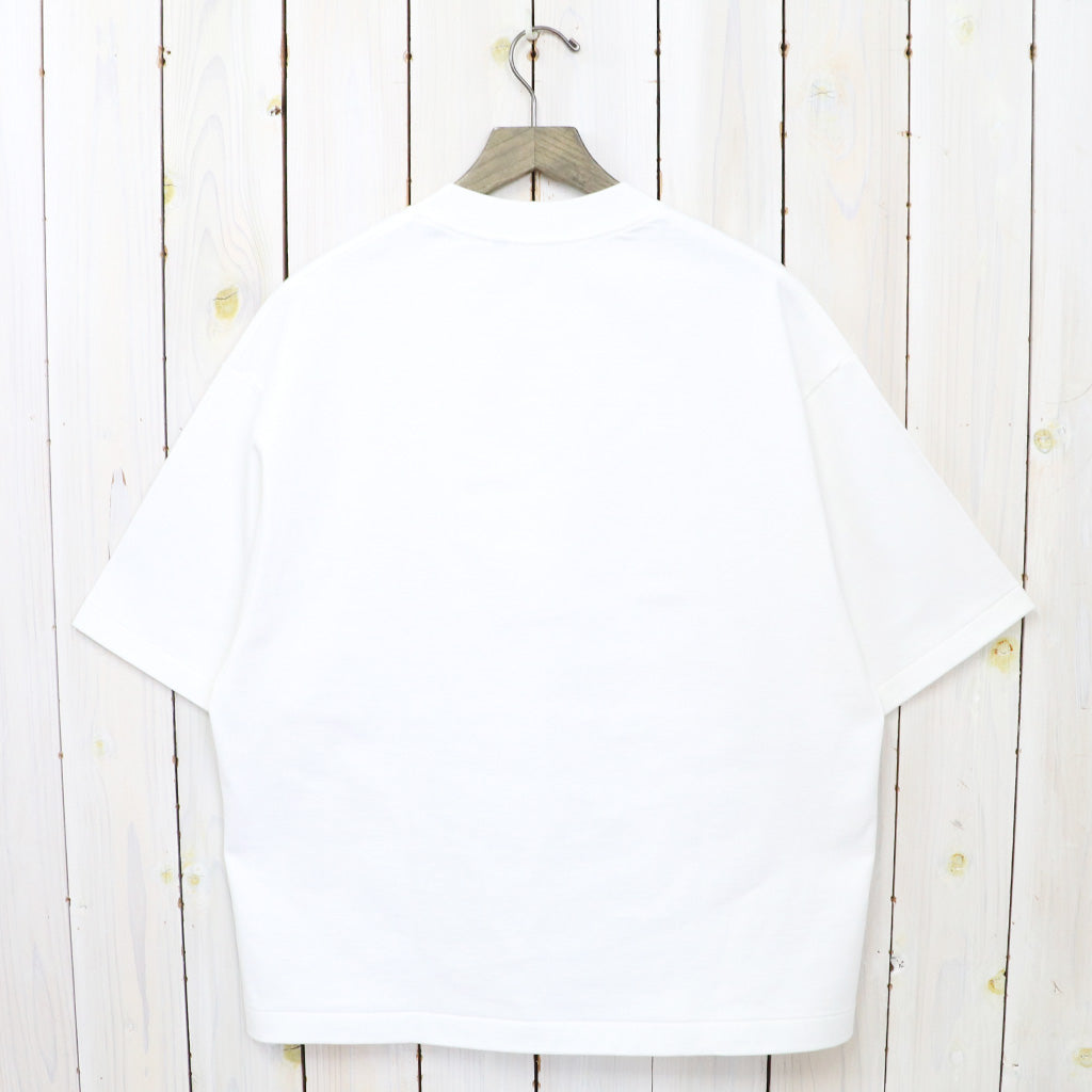 Kaptain Sunshine『Suvin Supima Tube Halfsleeve Tee Heavy』(OFF WHITE)