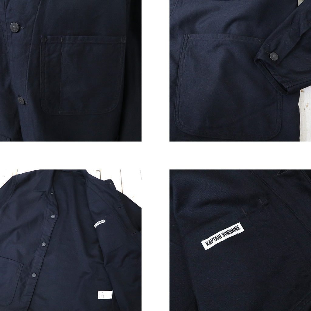 Kaptain Sunshine『Coverall Jacket』(Navy)