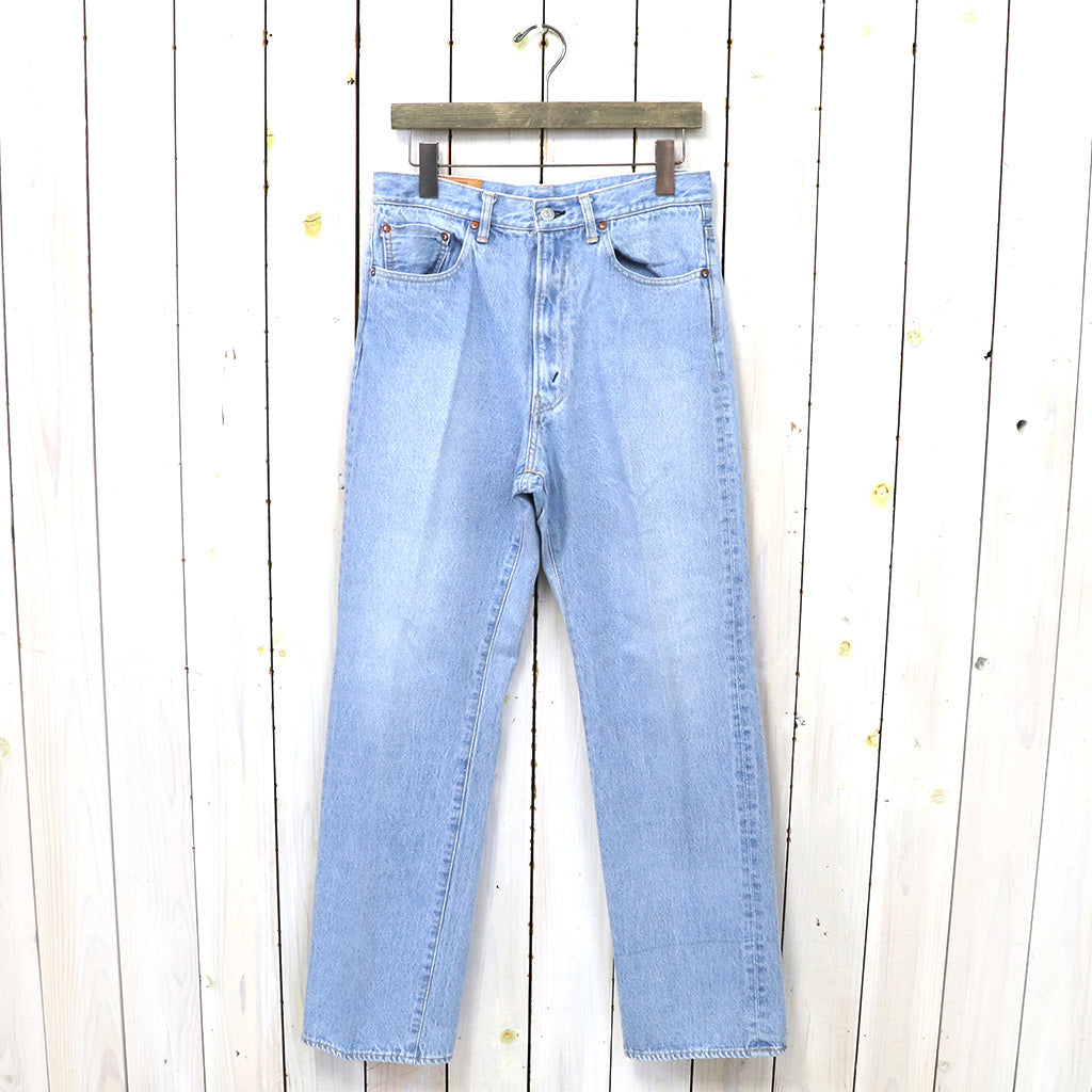 Kaptain Sunshine『Skate Shoecut Denim Pants』(INDIGO VINTAGE WASH)(2024FW)