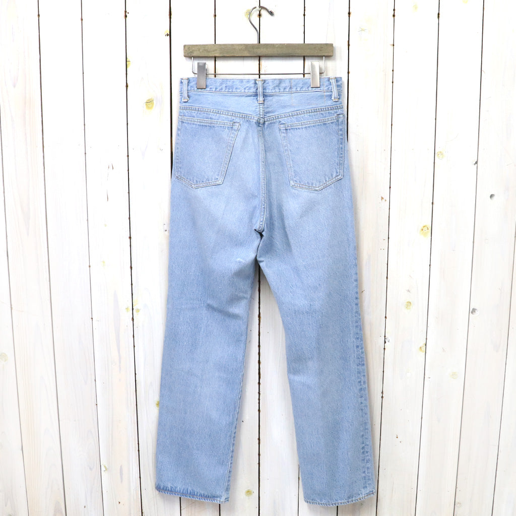 Kaptain Sunshine : Skate Shoecut Denim Pants (INDIGO VINTAGE WASH)(2025SS)