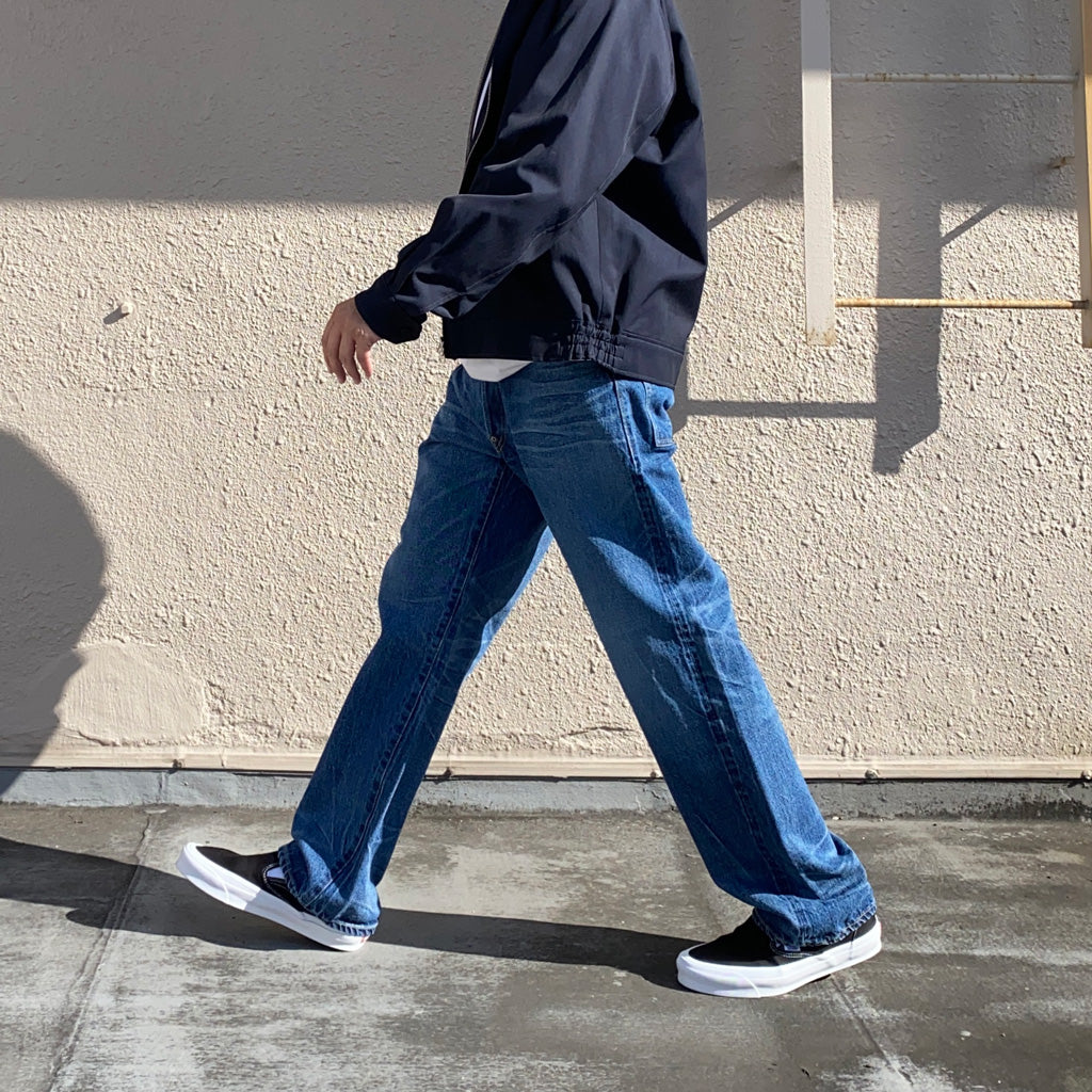 Kaptain Sunshine : 1930 Straight Denim Pants (INDIGO VINTAGE WASH)