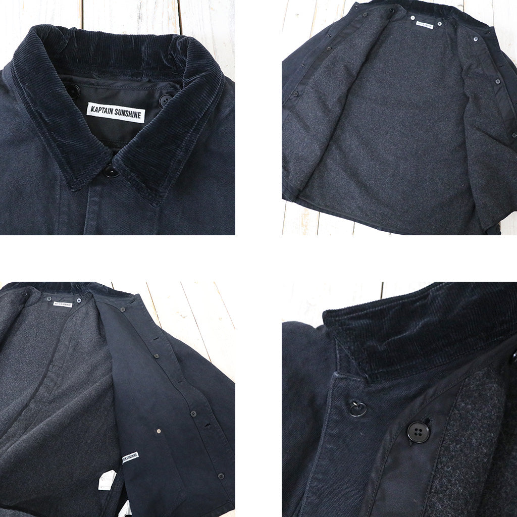 Kaptain Sunshine『Forester Jacket』(FADE BLACK)