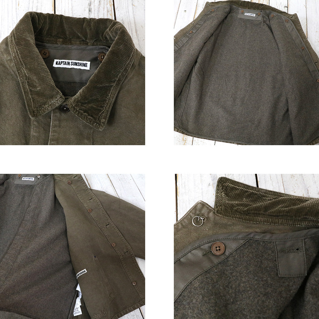 Kaptain Sunshine『Forester Jacket』(FADE BROWN) – Reggieshop