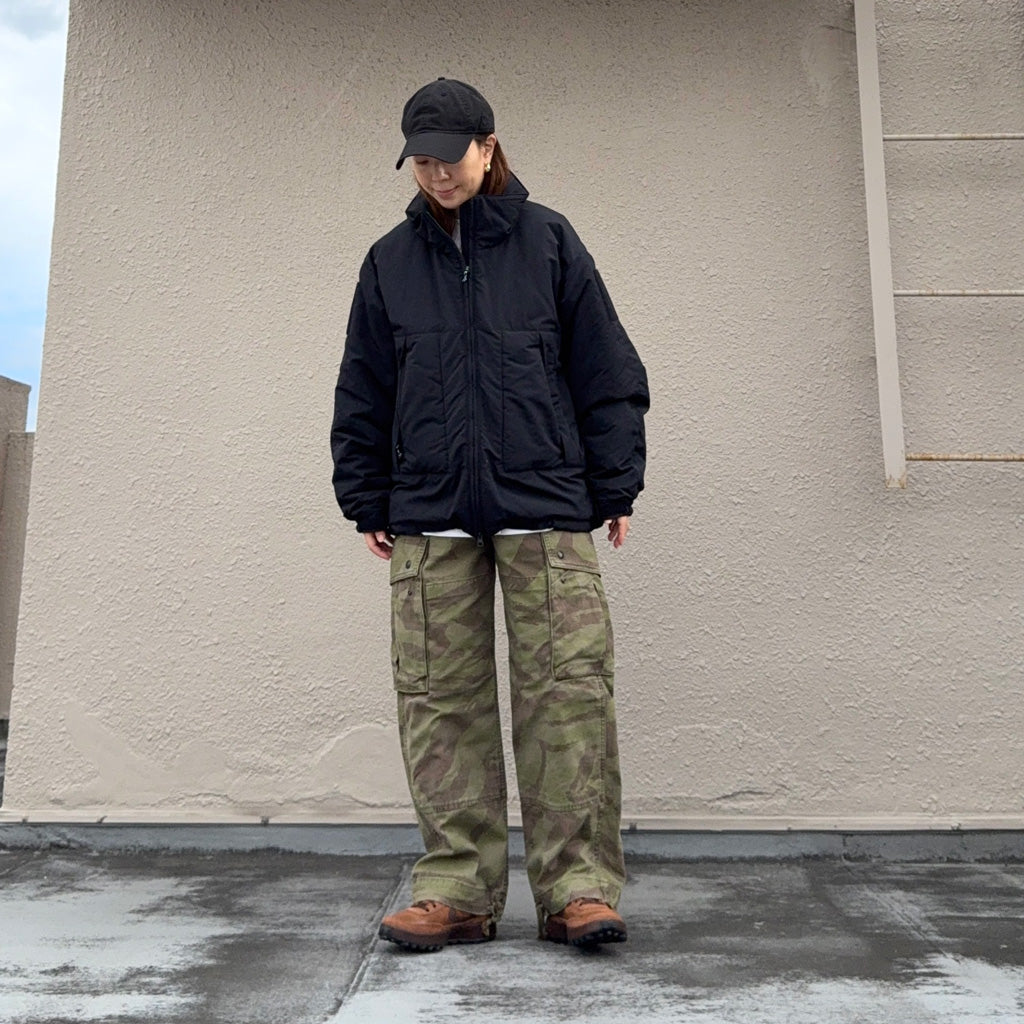 Kaptain Sunshine『Puffer Mil Jacket』(Black)