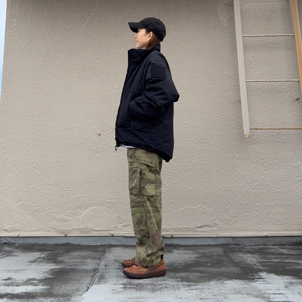 Kaptain Sunshine『Puffer Mil Jacket』(Black)