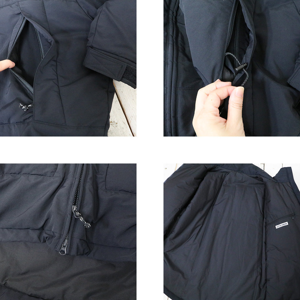 Kaptain Sunshine『Puffer Mil Jacket』(Black)