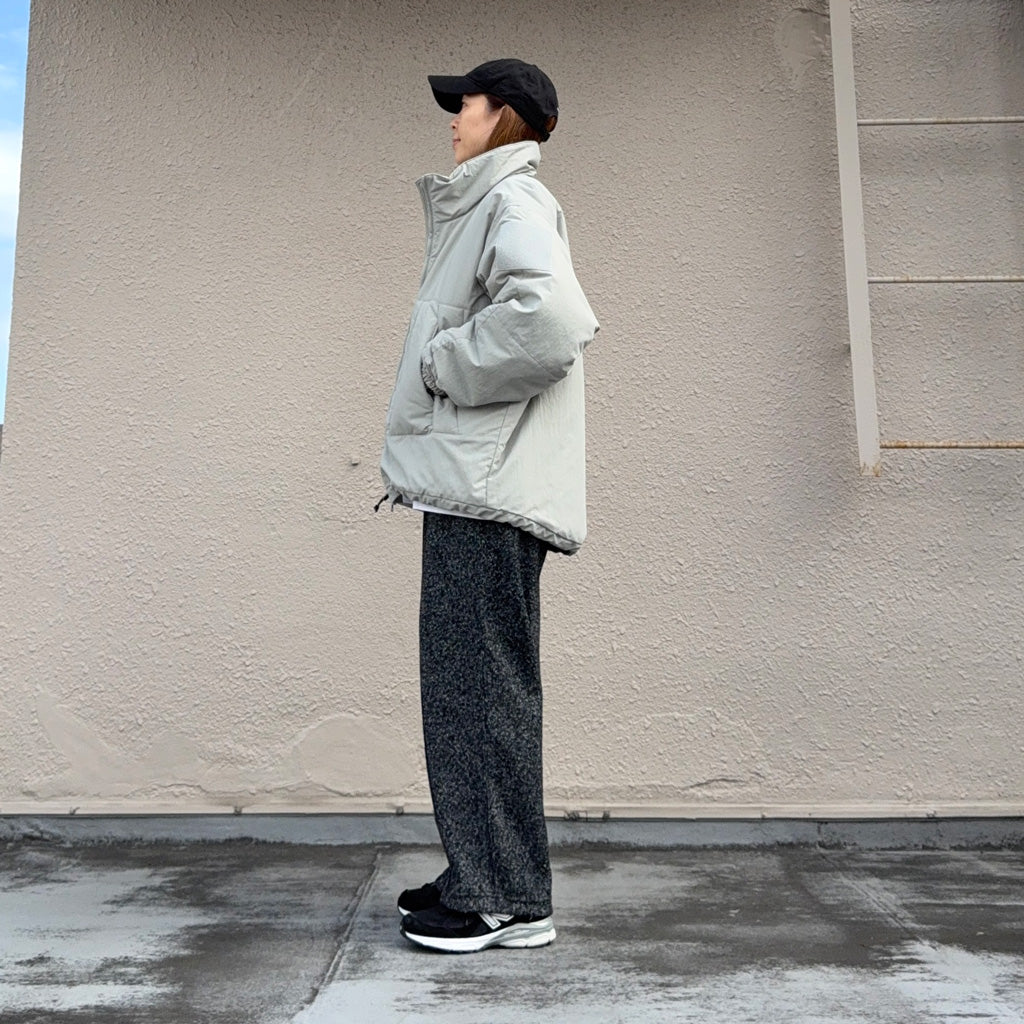 Kaptain Sunshine『Puffer Mil Jacket』(Light Grey)