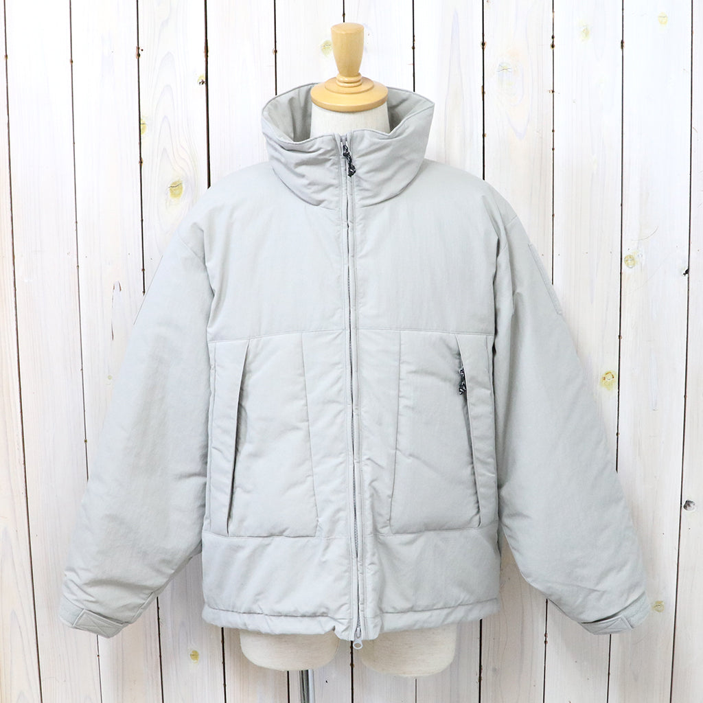 Kaptain Sunshine『Puffer Mil Jacket』(Light Grey)