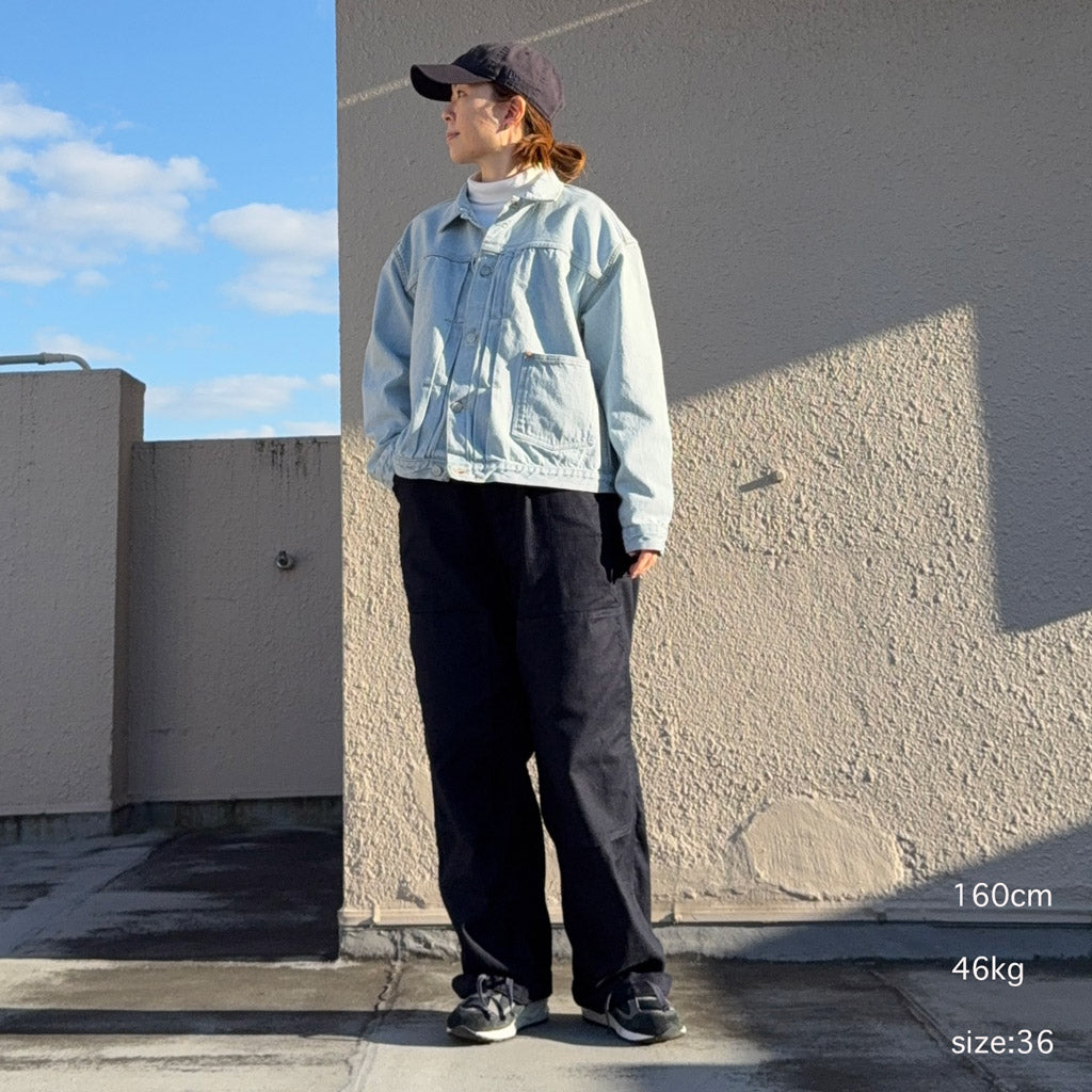 Kaptain Sunshine『Denim Tracker 1P Jacket』(INDIGO ICE WASH) – Reggieshop