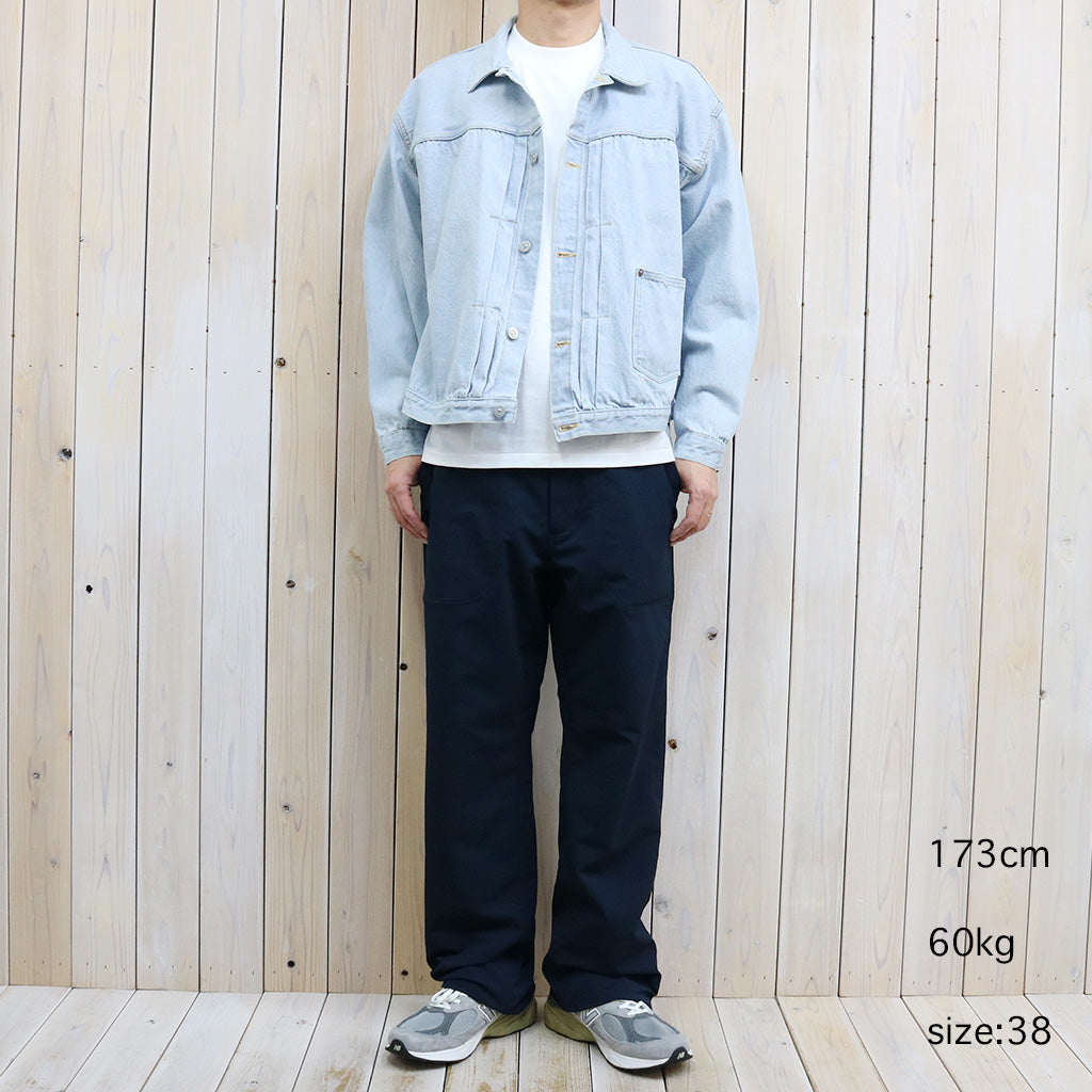 Kaptain Sunshine『Denim Tracker 1P Jacket』(INDIGO ICE WASH)