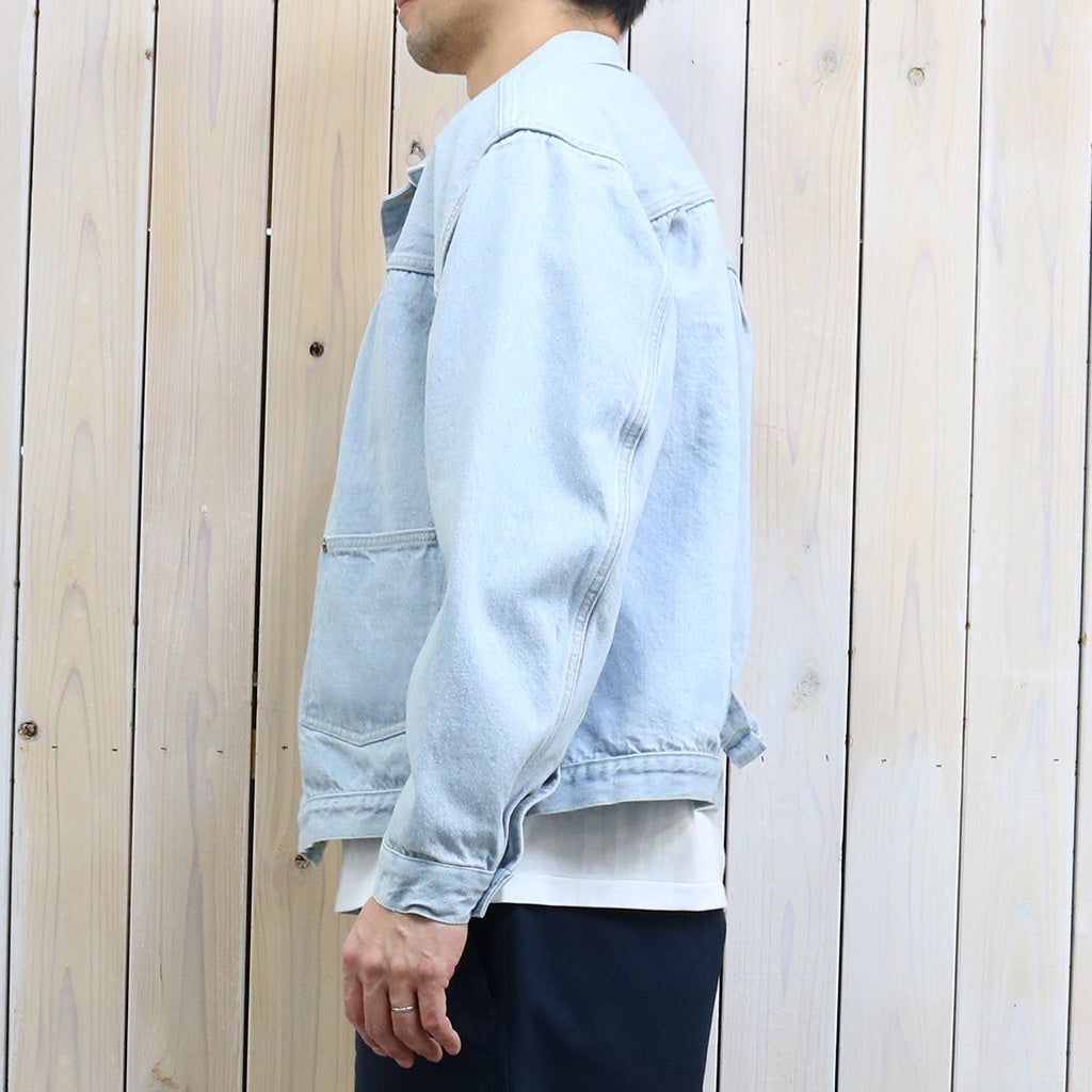 Kaptain Sunshine『Denim Tracker 1P Jacket』(INDIGO ICE WASH)