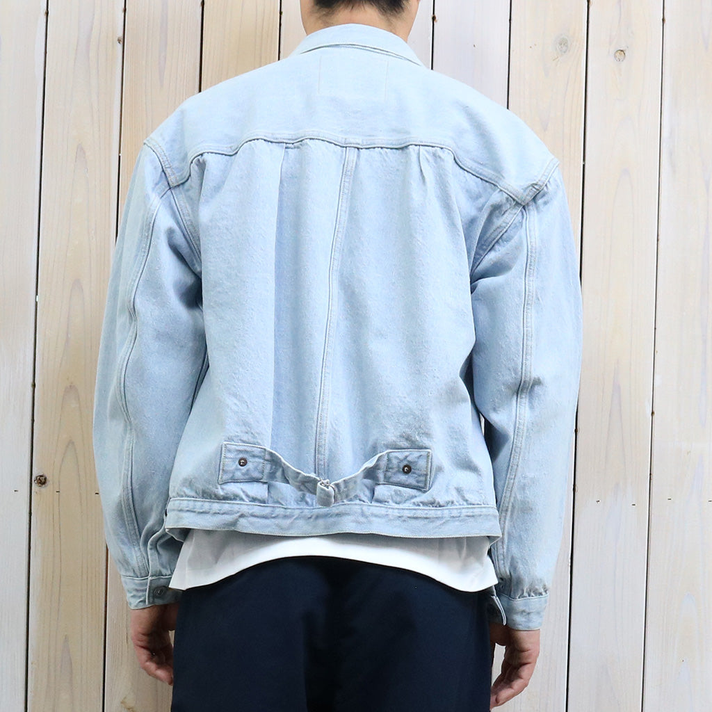 Kaptain Sunshine『Denim Tracker 1P Jacket』(INDIGO ICE WASH)