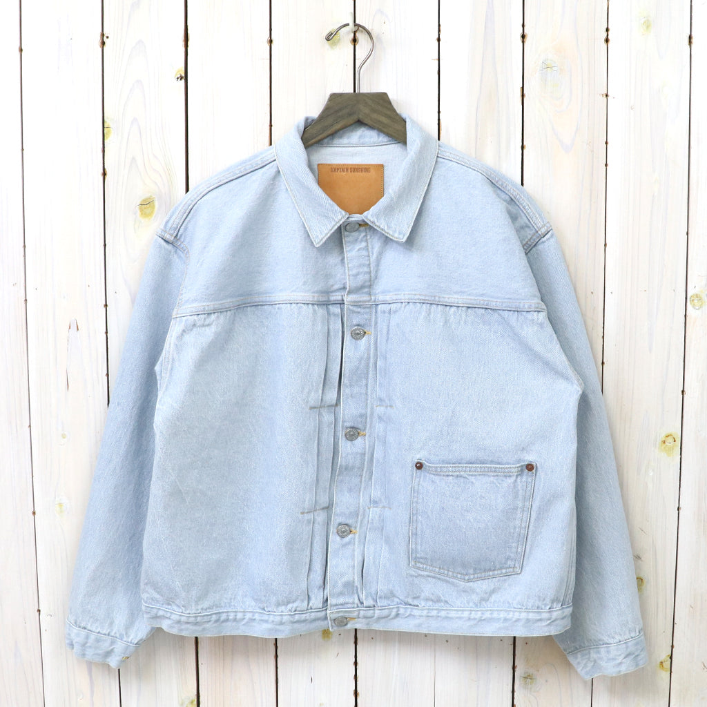 Kaptain Sunshine『Denim Tracker 1P Jacket』(INDIGO ICE WASH)