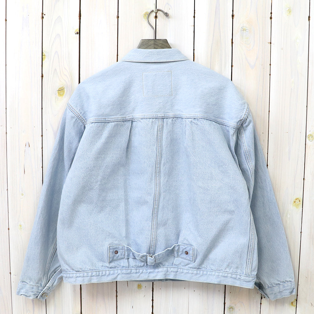 Kaptain Sunshine『Denim Tracker 1P Jacket』(INDIGO ICE WASH)