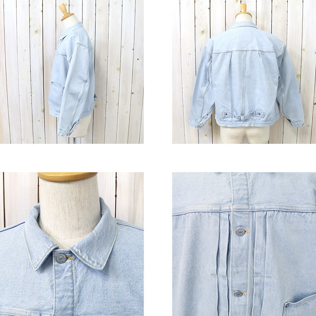 Kaptain Sunshine『Denim Tracker 1P Jacket』(INDIGO ICE WASH)