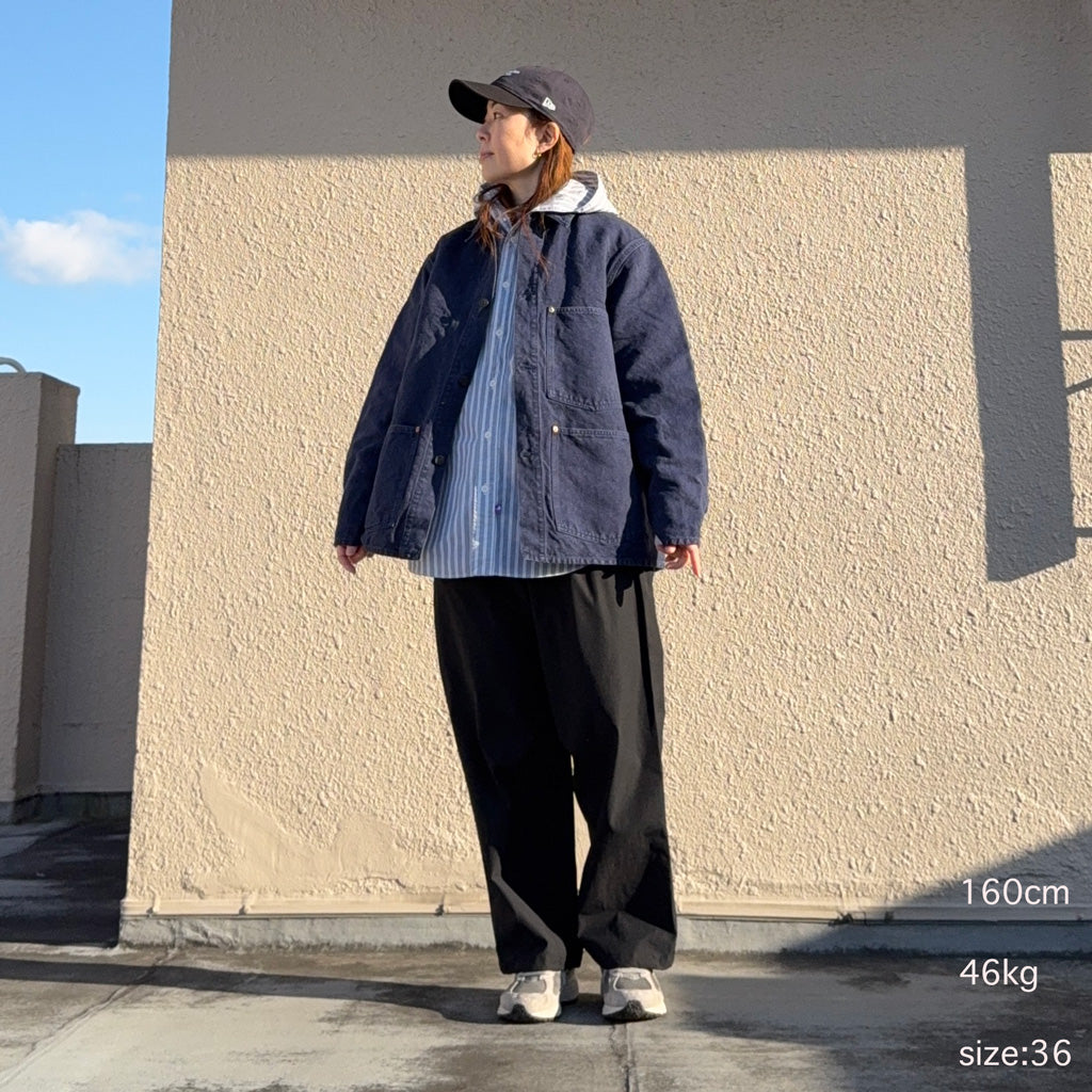 Kaptain Sunshine : Coverall Jacket (NAVY BLUE)