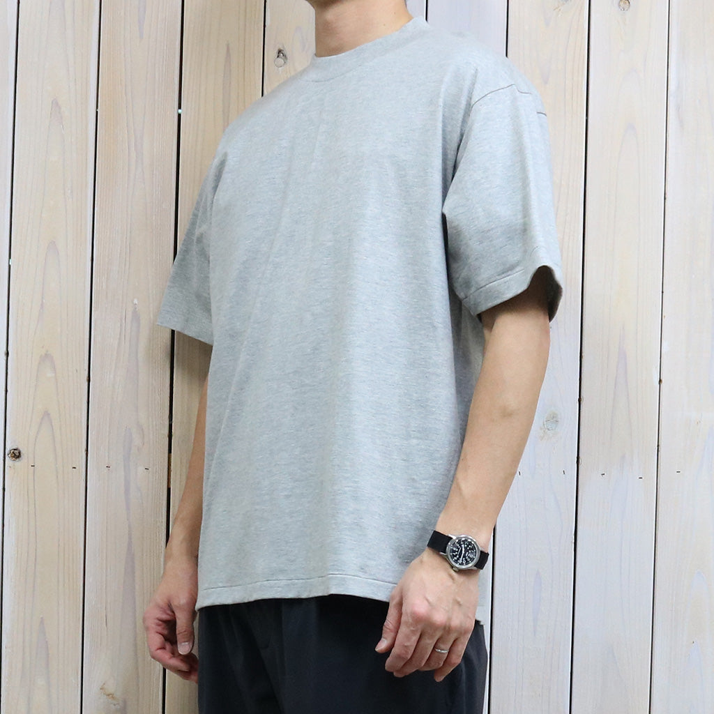 Kaptain Sunshine『Suvin Supima Tube Tee Light』(FEATHER GREY)