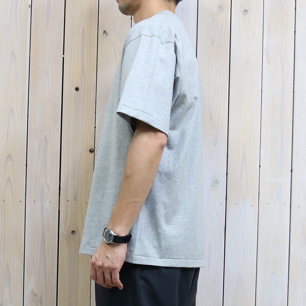 Kaptain Sunshine『Suvin Supima Tube Tee Light』(FEATHER GREY)