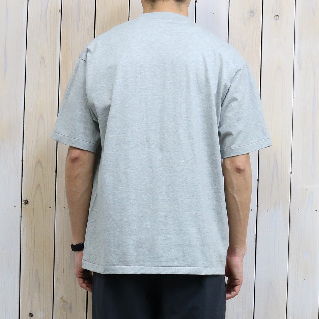 Kaptain Sunshine『Suvin Supima Tube Tee Light』(FEATHER GREY)