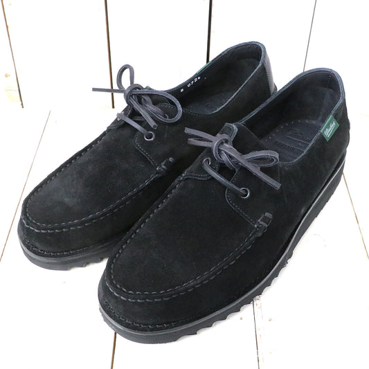 Kaptain Sunshine『Domingue Suede Made by PARABOOT』(Black)