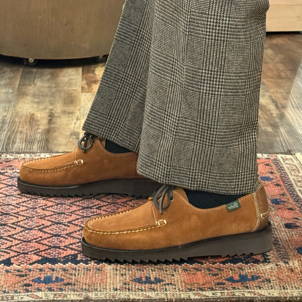 Kaptain Sunshine『Domingue Suede Made by PARABOOT』(Camel)