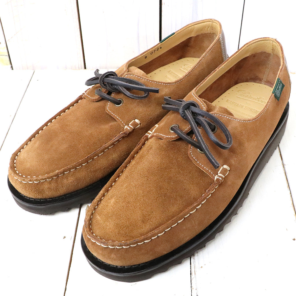 Kaptain Sunshine『Domingue Suede Made by PARABOOT』(Camel)