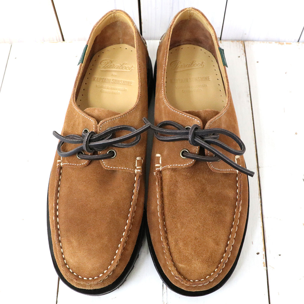 Kaptain Sunshine : Domingue Suede Made by PARABOOT (Camel)